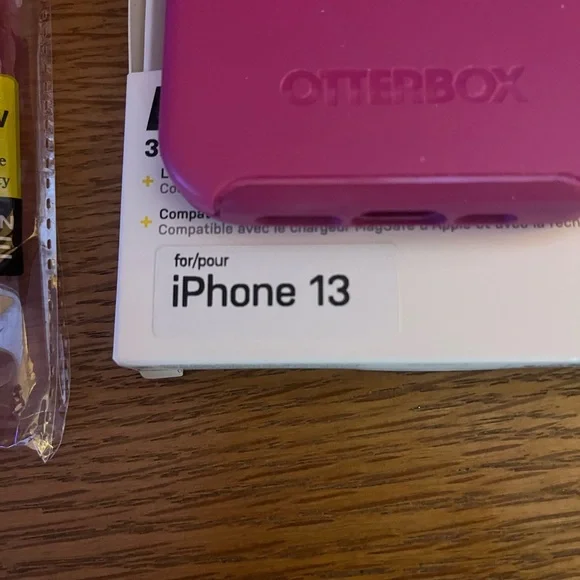 2 cases for iPhone 13 one is an OtterBox an the other one is magnetic. (Used) - Picture 3 of 3